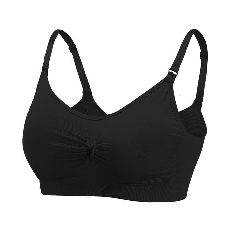 Conjunto de 3 Bras de Lactancia sin Aro – Con Broche Frontal y Diseño Sin Costura