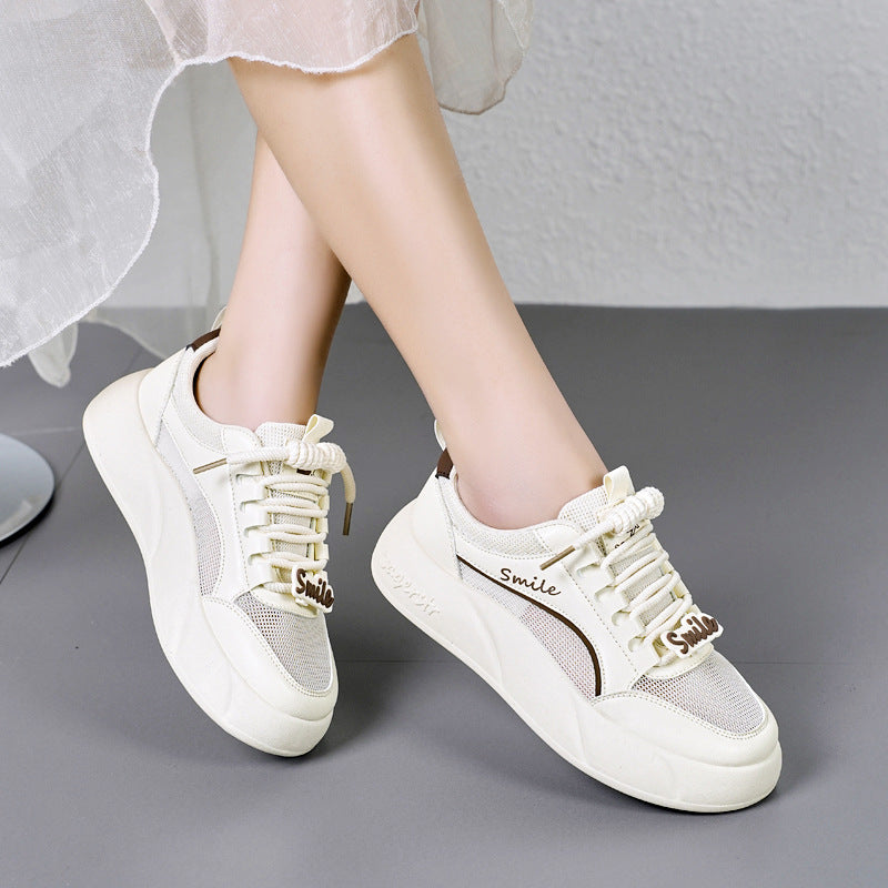 Zapatos deportivos de moda para mujer, transpirables para verano