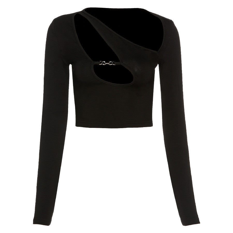 Top Corto con Detalles Calados