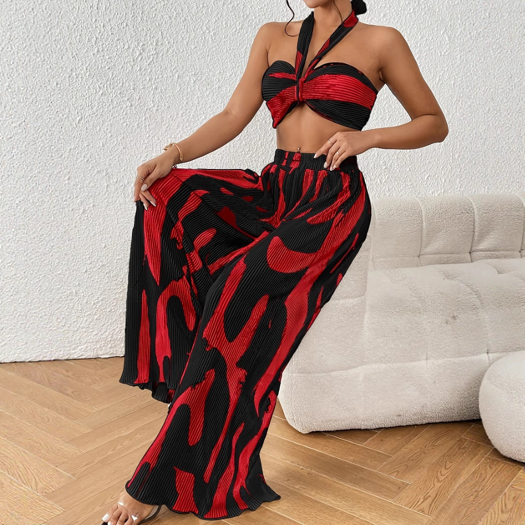 Conjunto Llama Chic Halter