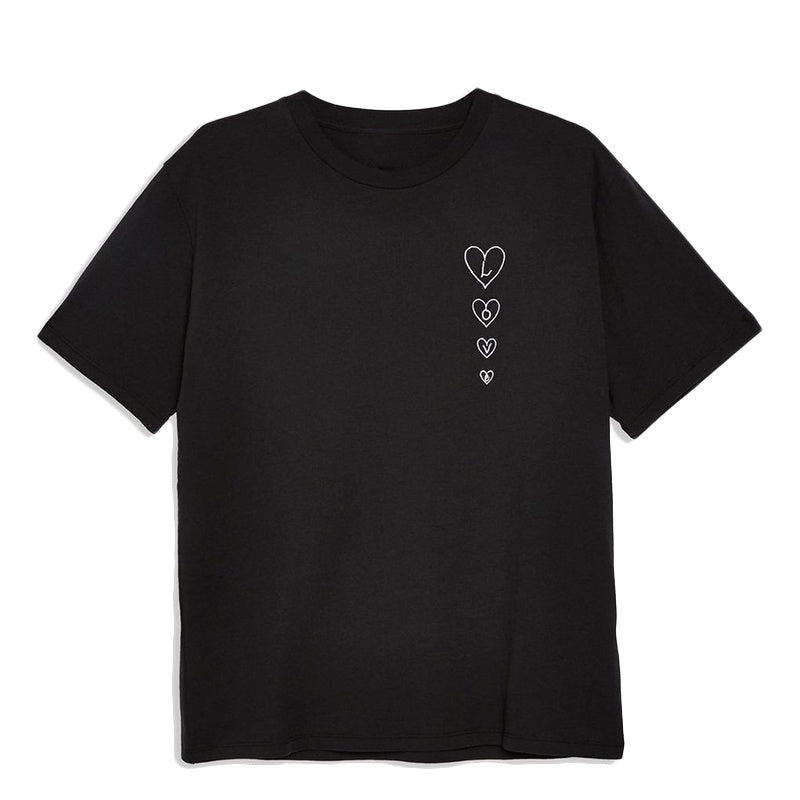 Camiseta básica “The Same LOVE” con cuello redondo