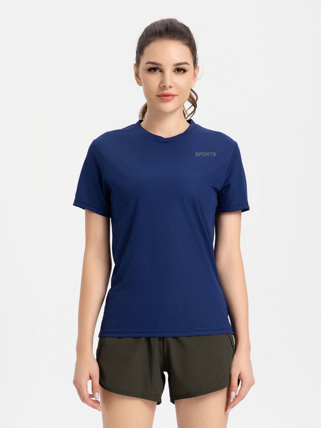 Camiseta Ajustada Deportiva Mujer