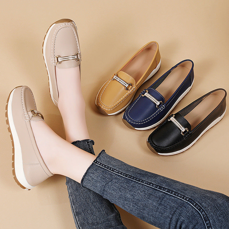 Zapatos de moda para mujer talla grande con suela suave antideslizante