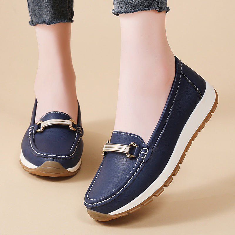 Zapatos de moda para mujer talla grande con suela suave antideslizante