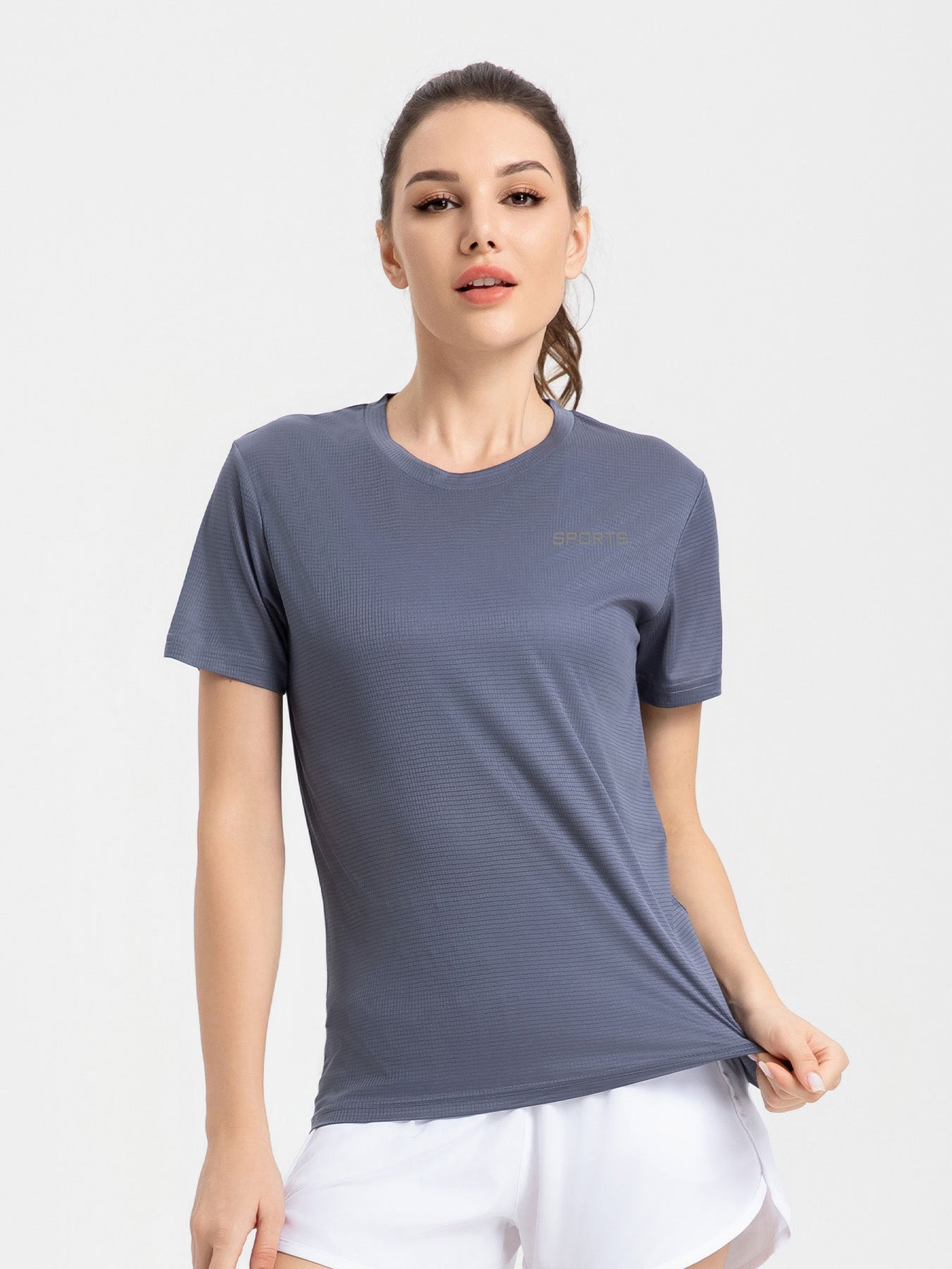 Camiseta Ajustada Deportiva Mujer