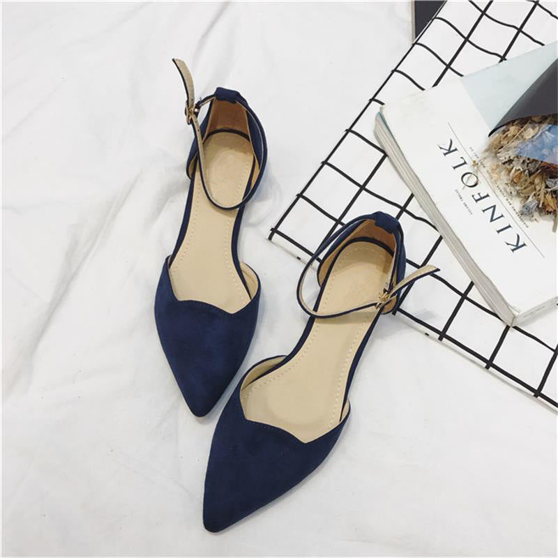 Zapatos de Trabajo para Mujer de Verano con Punta en Pico