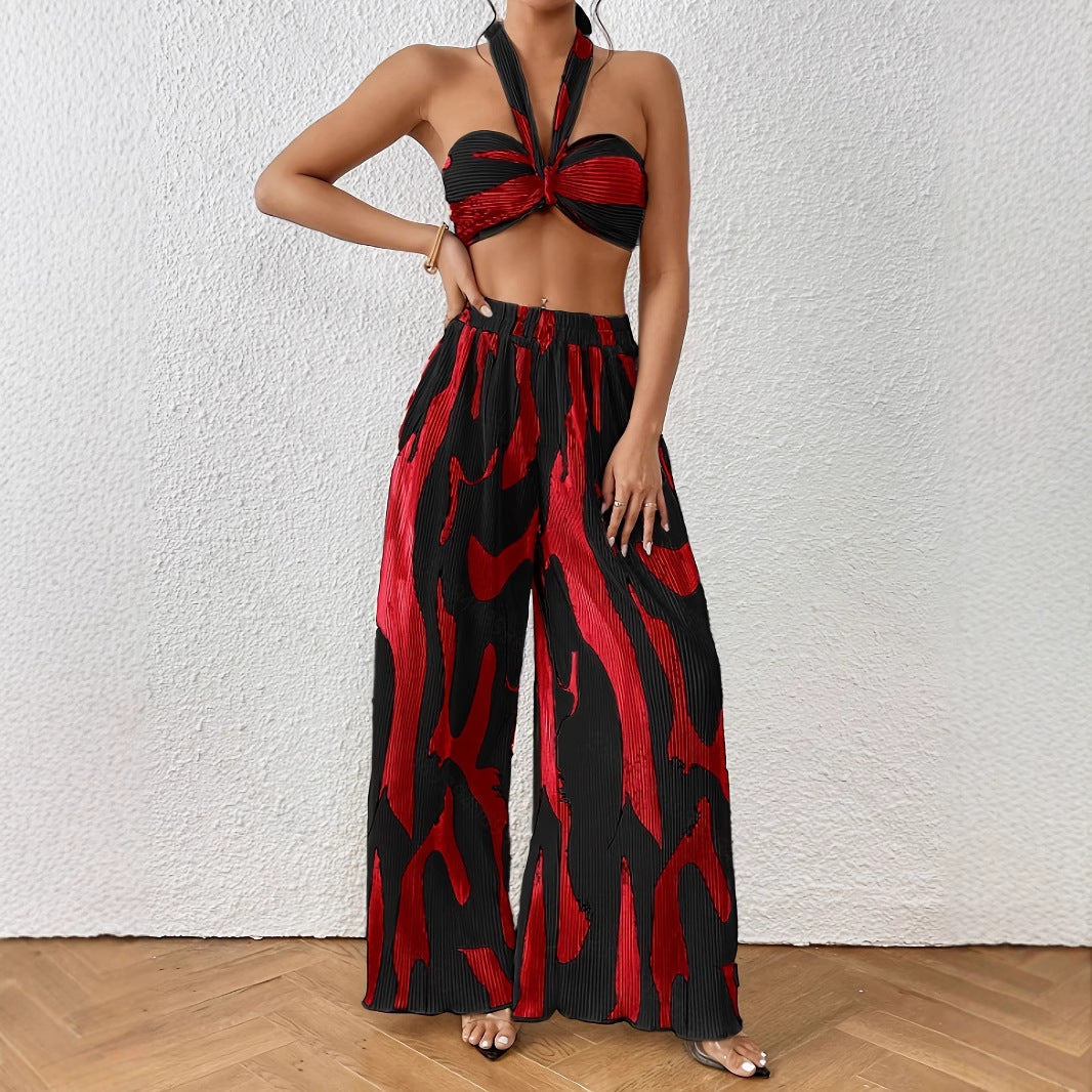 Conjunto Llama Chic Halter