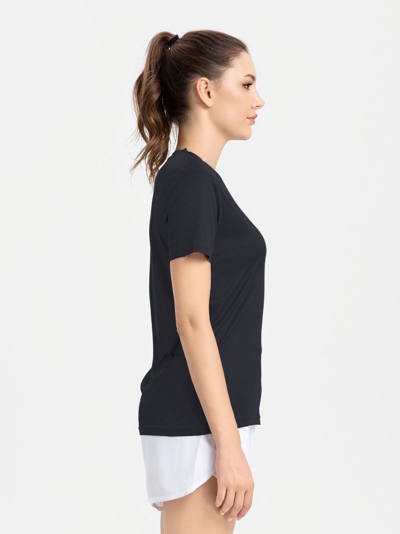 Camiseta Ajustada Deportiva Mujer