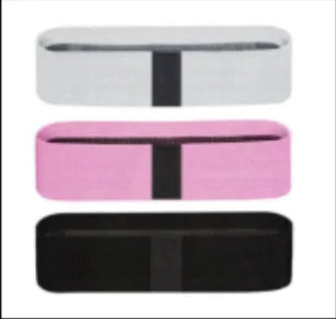 Set: 3-Piece Fabric Workout Bands