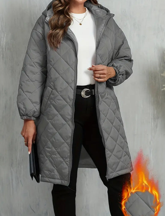 Chaqueta Cotton Elegance con Capucha
