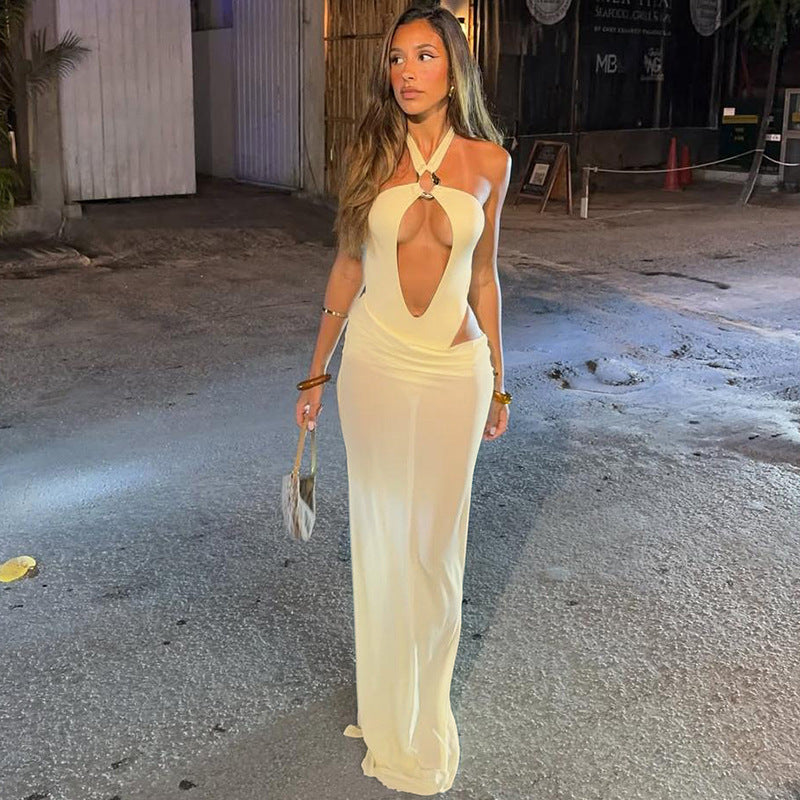 Jumpsuit ajustado estilo vestido