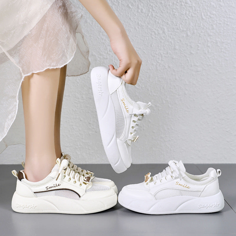 Zapatos deportivos de moda para mujer, transpirables para verano
