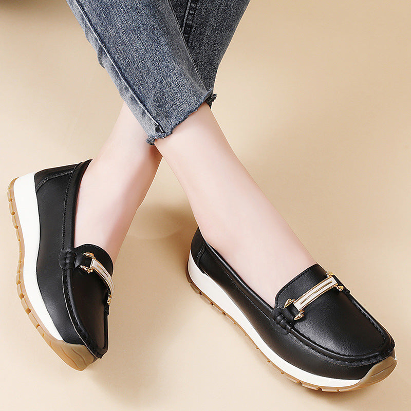 Zapatos de moda para mujer talla grande con suela suave antideslizante