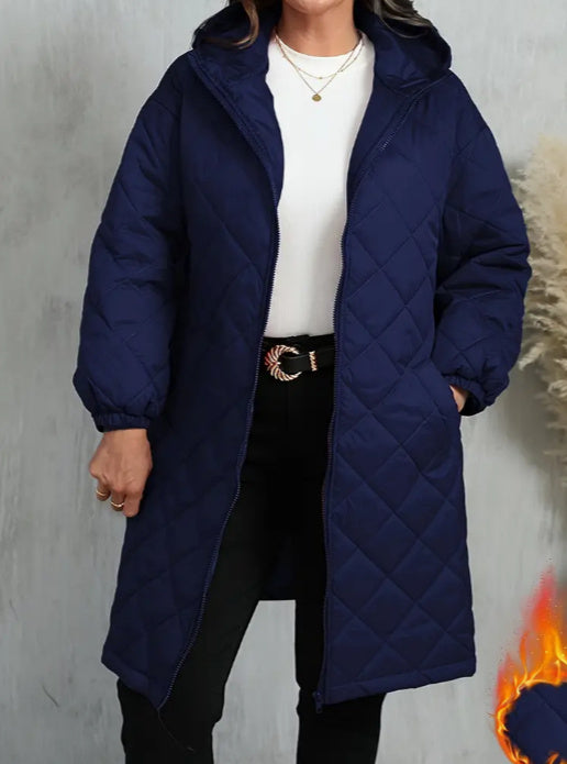 Chaqueta Cotton Elegance con Capucha