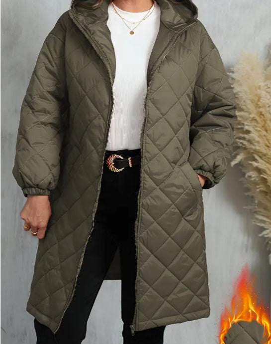 Chaqueta Cotton Elegance con Capucha