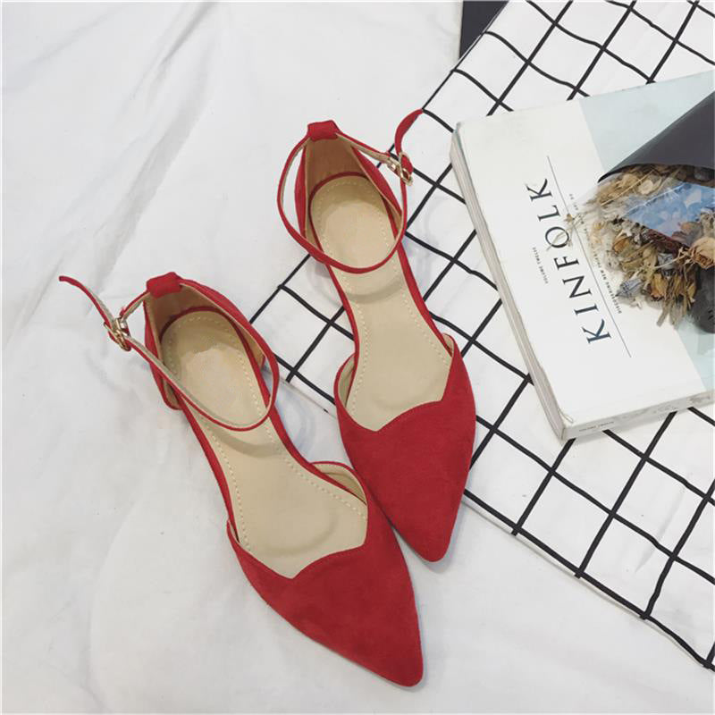 Zapatos de Trabajo para Mujer de Verano con Punta en Pico