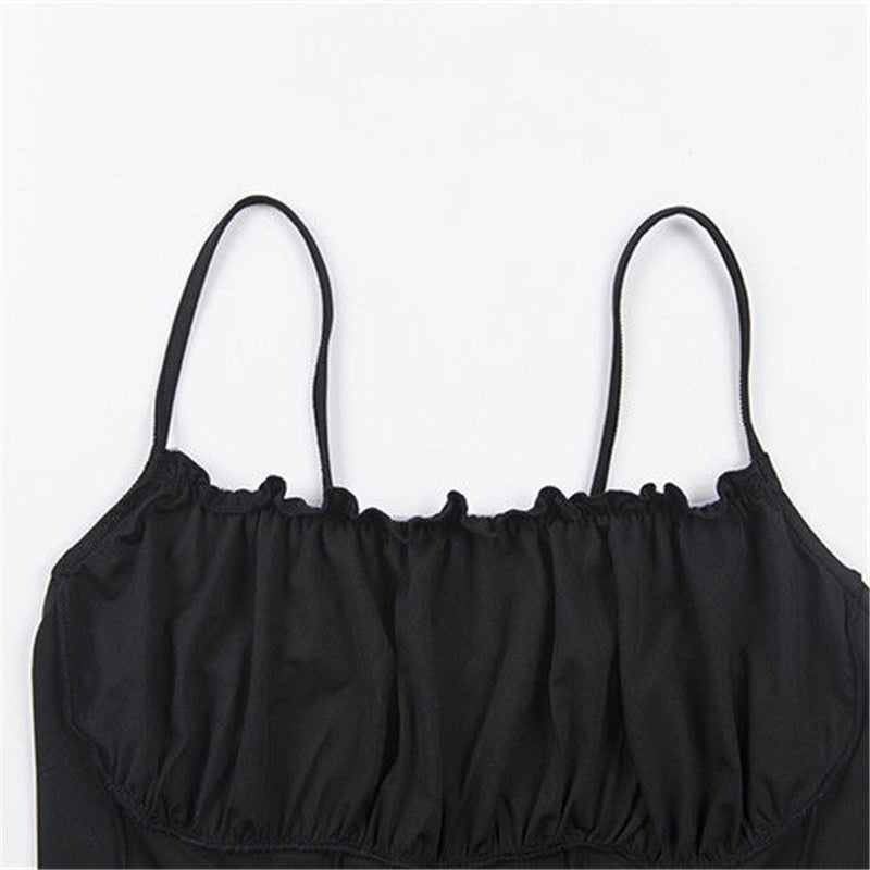 Top tipo camisola sexy para mujer