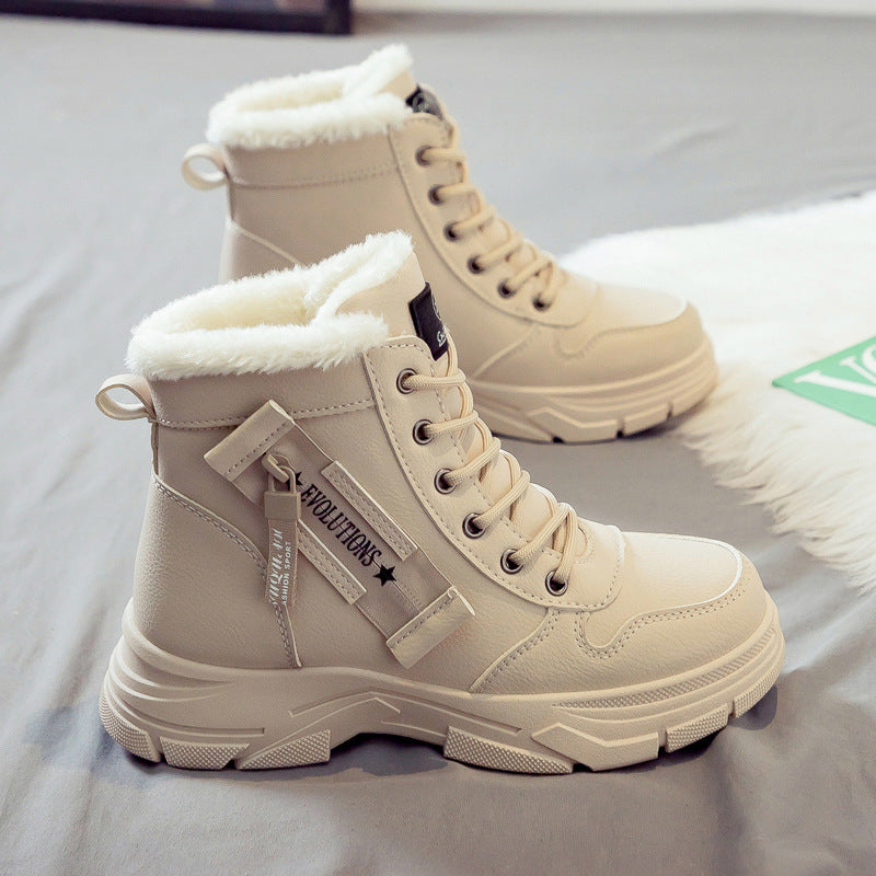 Botas de Nieve para Mujer con Forro Polar – Tallas Grande