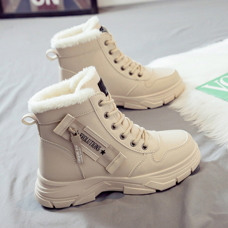 Botas de Nieve para Mujer con Forro Polar – Tallas Grande