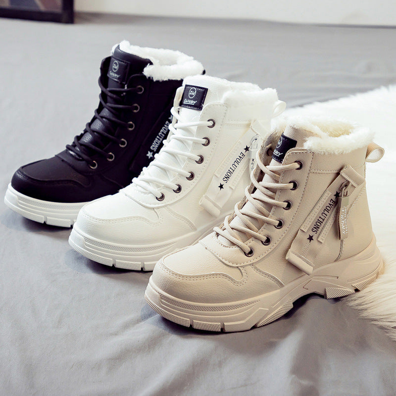Botas de Nieve para Mujer con Forro Polar – Tallas Grande