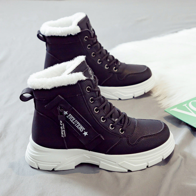 Botas de Nieve para Mujer con Forro Polar – Tallas Grande