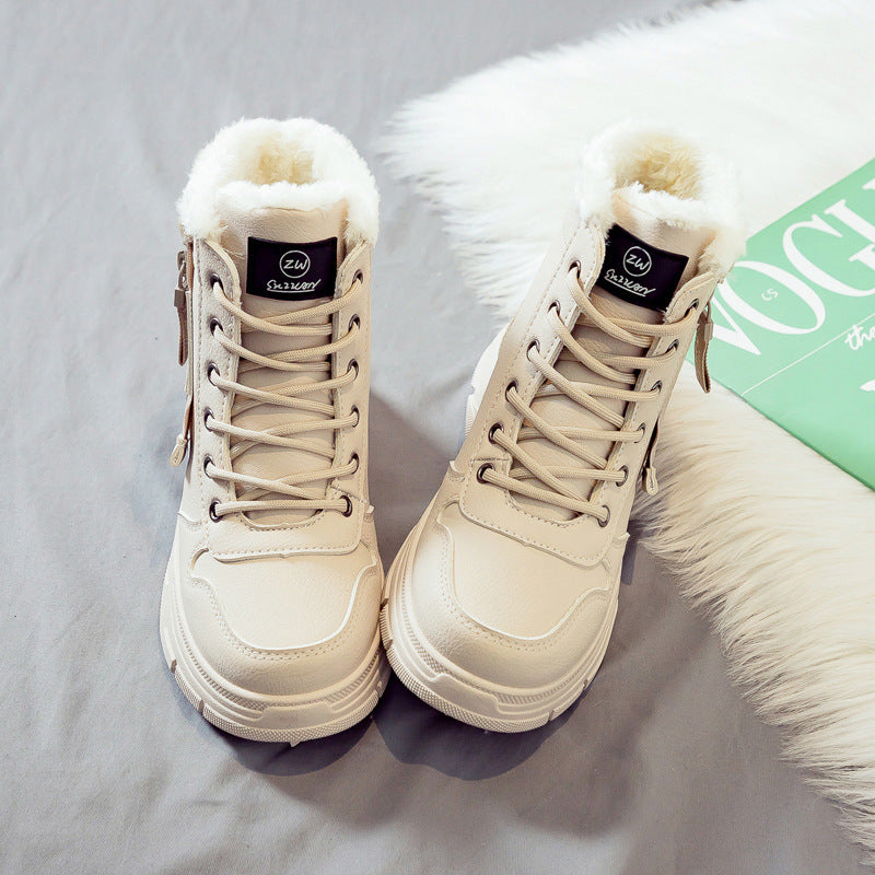 Botas de Nieve para Mujer con Forro Polar – Tallas Grande