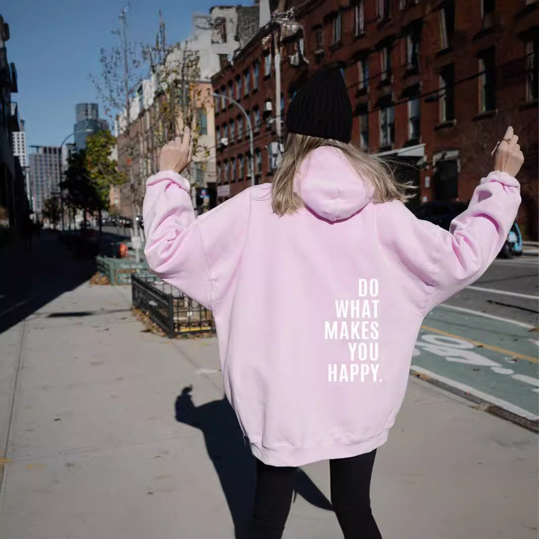 Chamarra Sudadera con Capucha para Mujer - Estilo Casual y Holgado