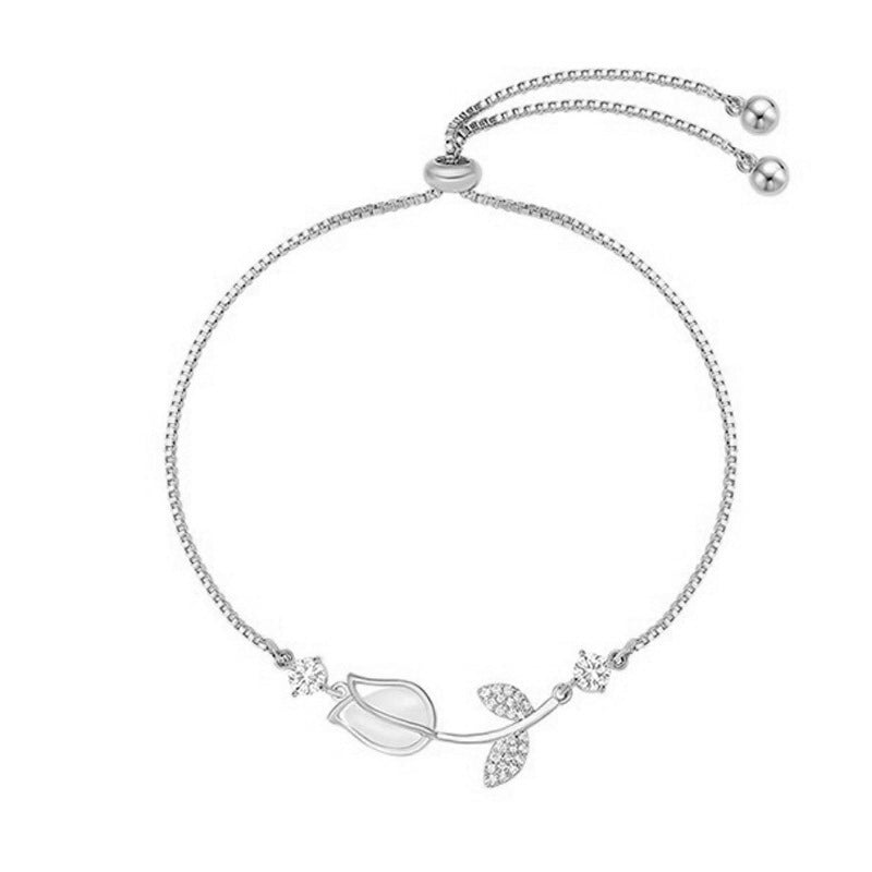 Pulsera Ajustable Tulipán para Mujer