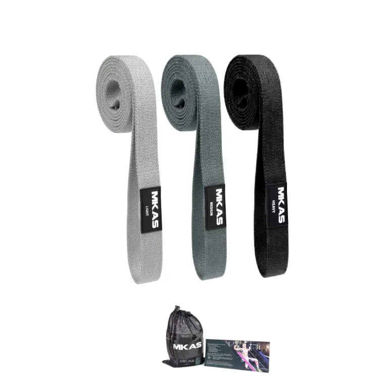 Set: 3-Piece Fabric Workout Bands