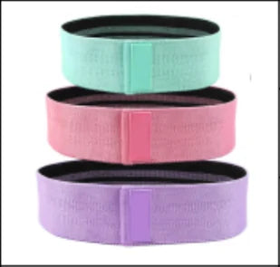 Set: 3-Piece Fabric Workout Bands