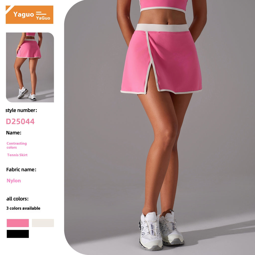 Falda Deportiva Outdoor con Corte A y Abertura
