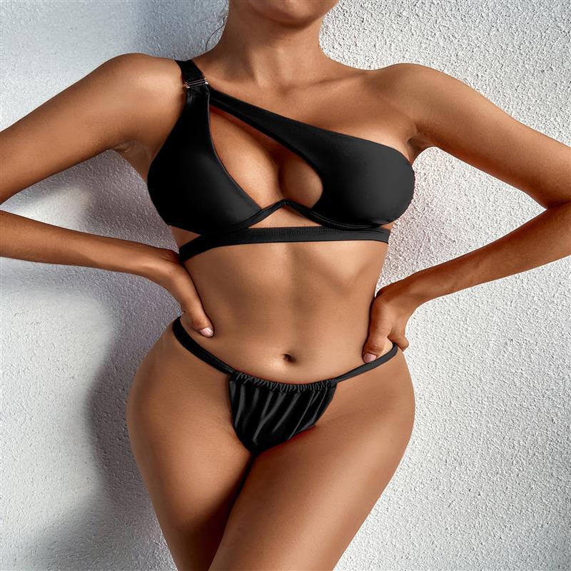 Bikini Minimalista de Color Sólido