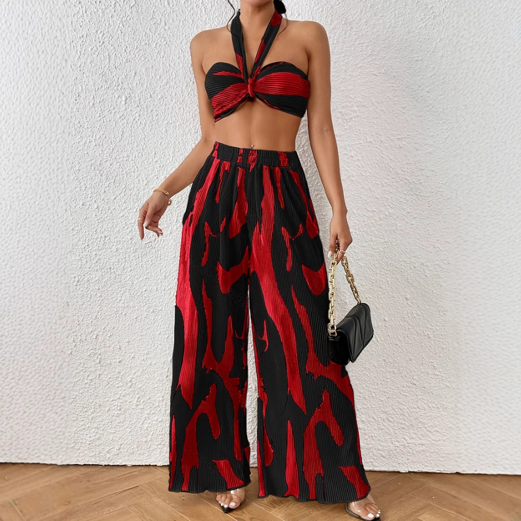 Conjunto Llama Chic Halter