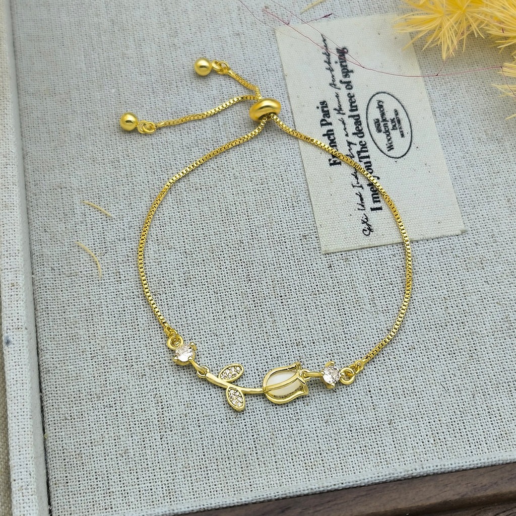 Pulsera Ajustable Tulipán para Mujer