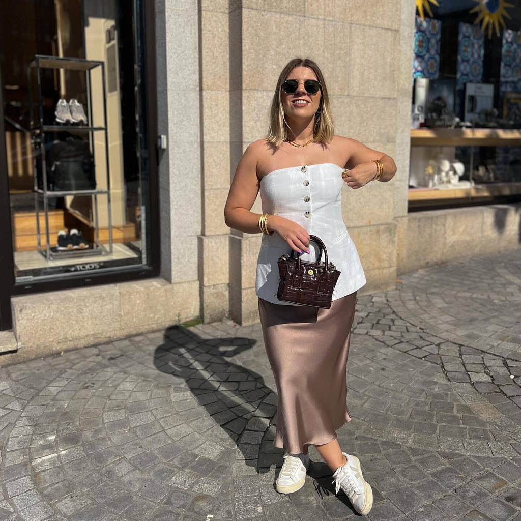 Top Bandeau con Bolsillos para Mujer