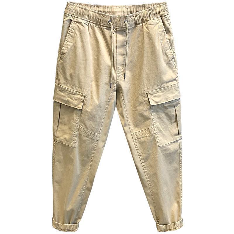 Pantalones de trabajo holgados para hombre, estilo casual, ideales para otoño.