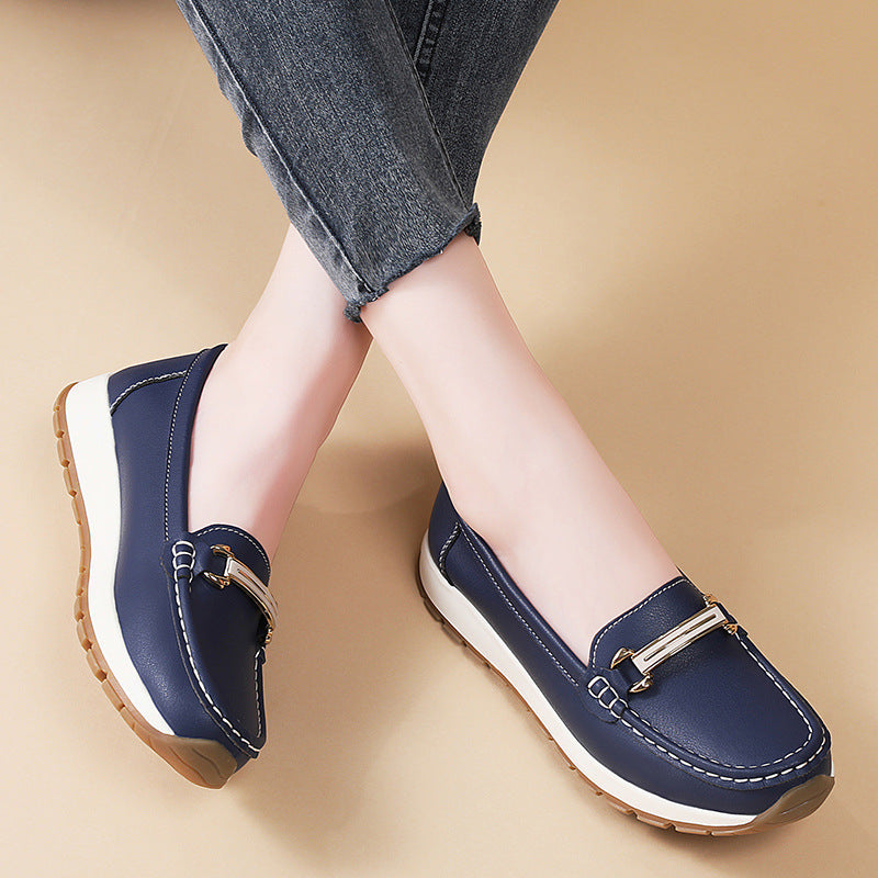 Zapatos de moda para mujer talla grande con suela suave antideslizante