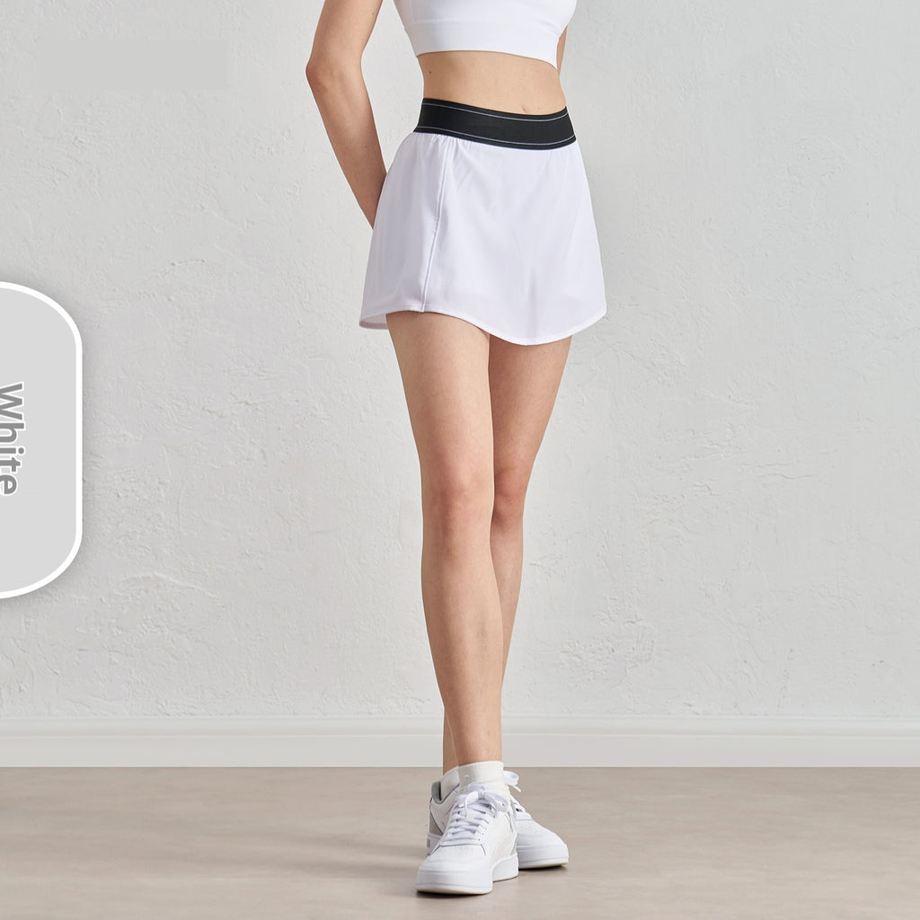 Falda Deportiva para Mujer con Protección Solar y Diseño de Pantalón de Compresión