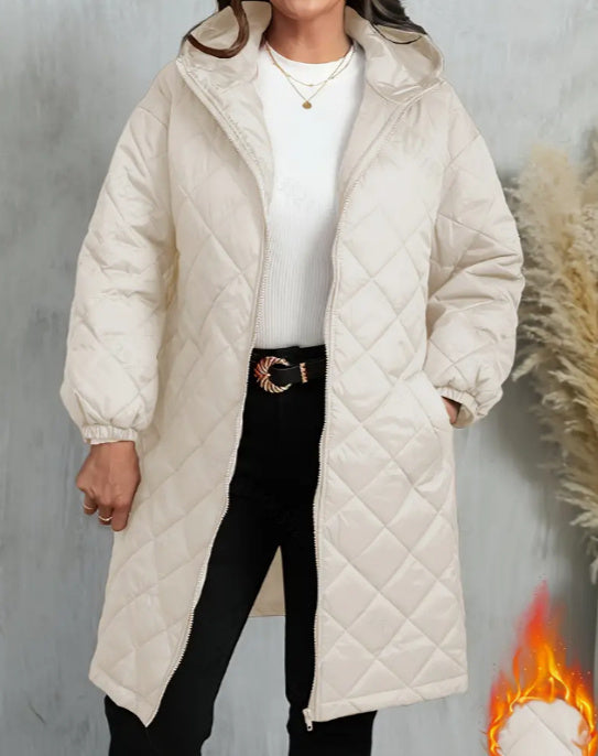 Chaqueta Cotton Elegance con Capucha