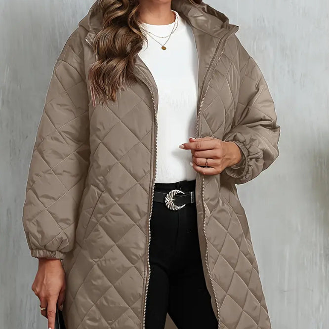 Chaqueta Cotton Elegance con Capucha